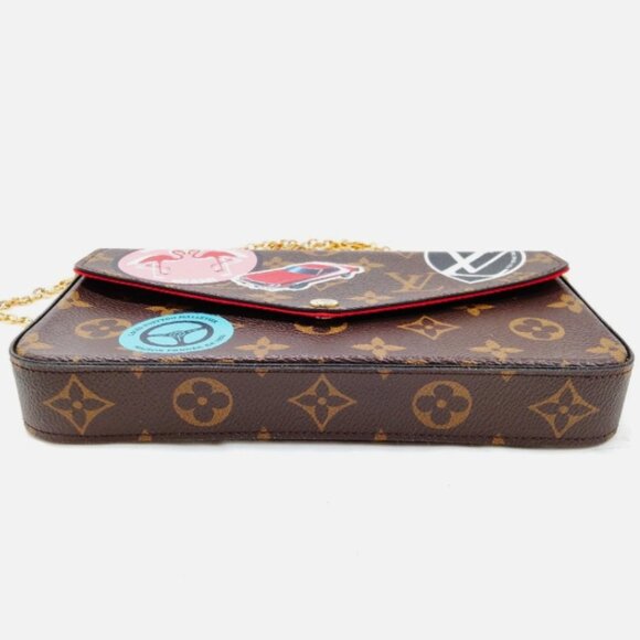 LOUIS VUITTON Felicie Pochette Limited Edition Monogram Canvas - Picture 5 of 16
